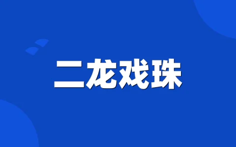 二龙戏珠